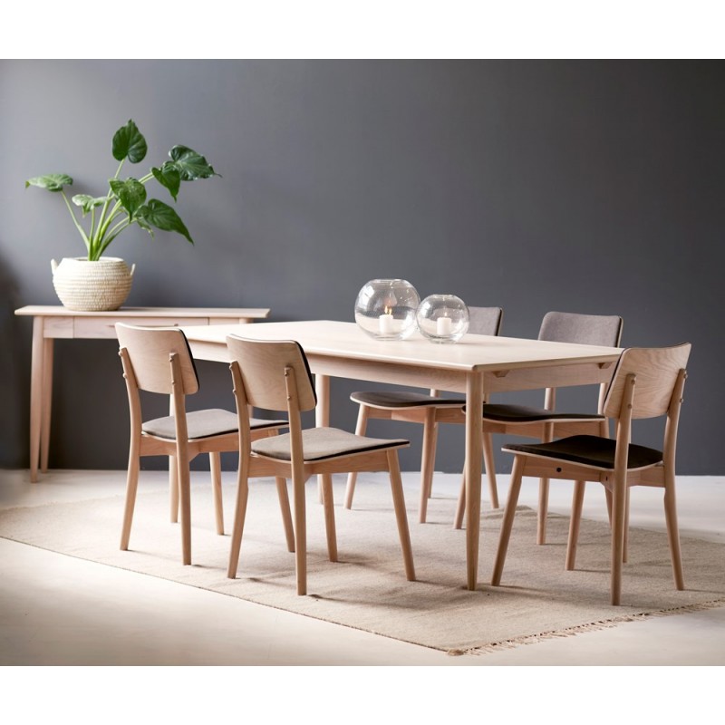 RO Kaz Dining Chair White Pigmented